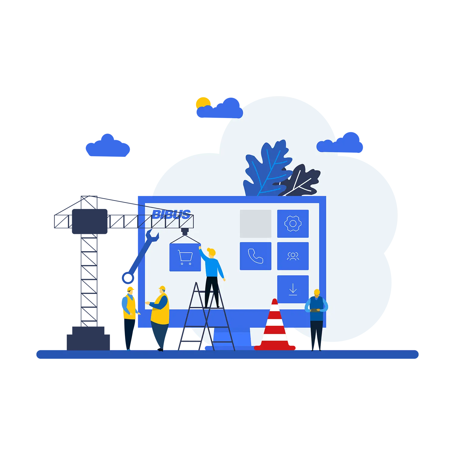 Product catalogue in progress